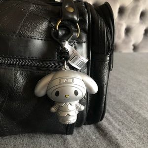 Exclusive B 3D Figural Bag Clip Silver My Melody Sakura